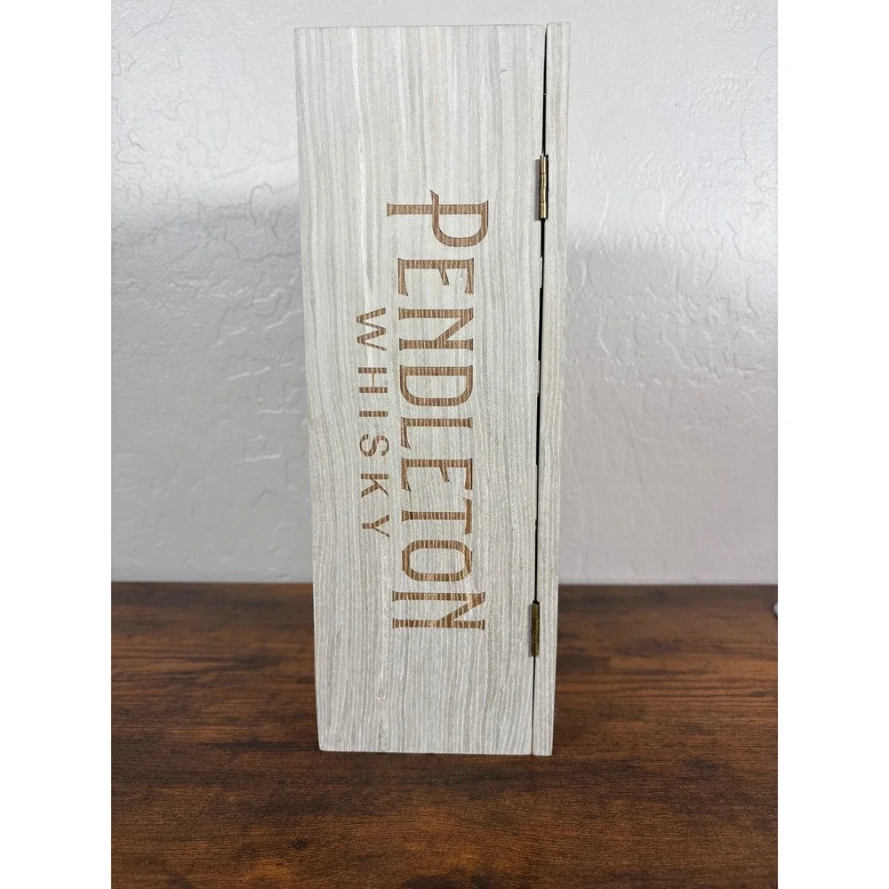 Pendleton Whisky Directors Reserve 20 Year Aged LTD 2023 Wood Display Box Crate‎